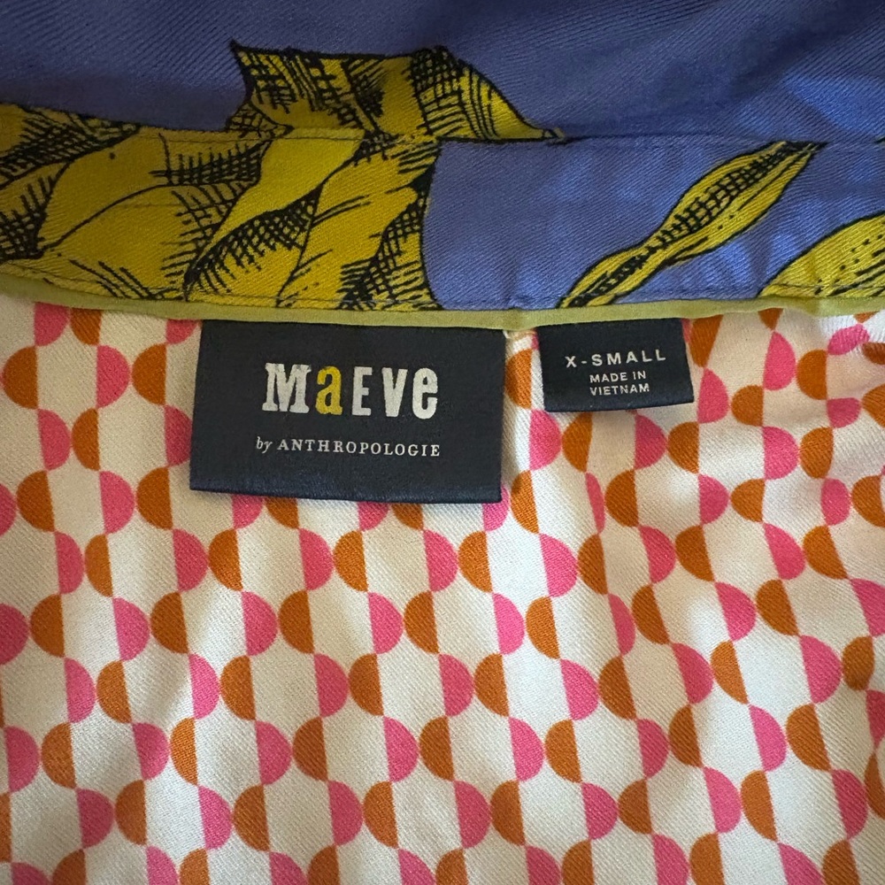 Maeve Patterned Shirt - Picture 3 of 3